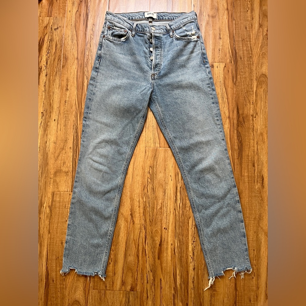 Agolde Nico High Rise Slim Fit Women's Jeans Size 26